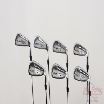 Callaway Razr X Forged Iron Set 4-PW FST KBS Tour Steel Stiff Right Handed 38.5in