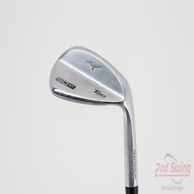 Mizuno T20 Satin Chrome Wedge Gap GW 50° 7 Deg Bounce FST KBS $-Taper Black PVD Steel Stiff Right Handed 35.75in