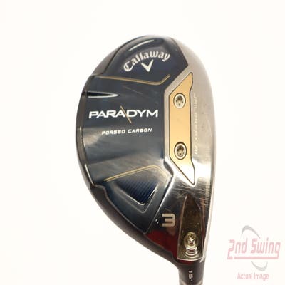 Callaway Paradym Fairway Wood 3 Wood 3W 15° Project X HZRDUS Black Gen4 70 Graphite Stiff Right Handed 42.75in