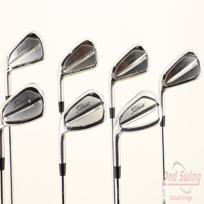 Titleist 2023 T200 Iron Set 4-PW True Temper AMT Black S300 Steel Stiff Left Handed 38.0in