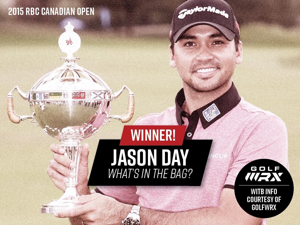 Jason Day's 2015 RBC Canadian Open Winning Bag