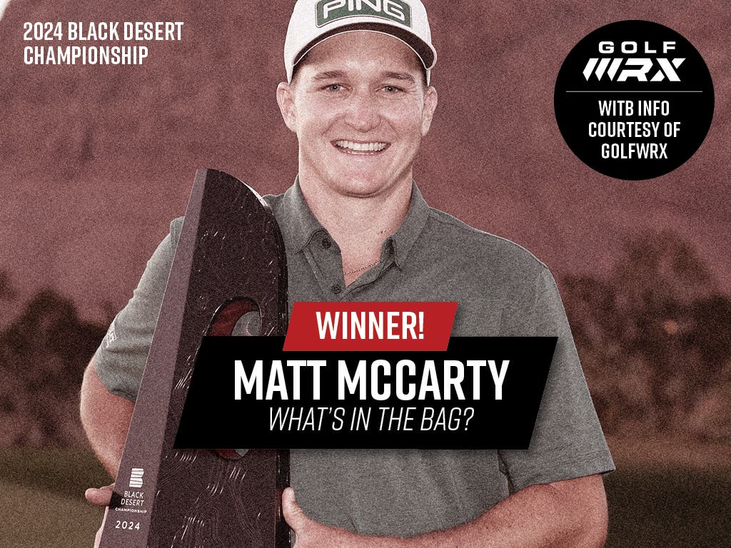 Matt McCarty's Winning Bag | 2024 Black Desert Championship