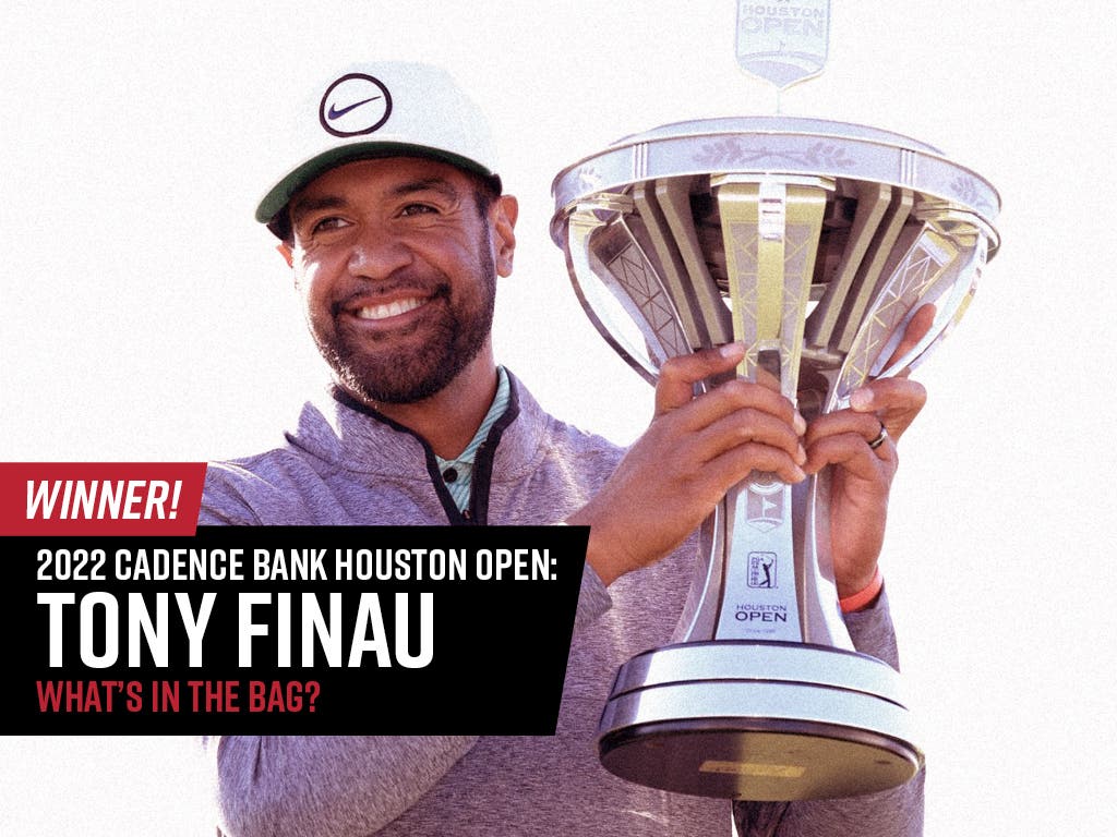 What's In The Bag? Tony Finau's Winning Clubs at the Houston Open