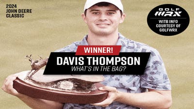 Davis Thompson's Winning Bag | 2024 John Deere Classic
