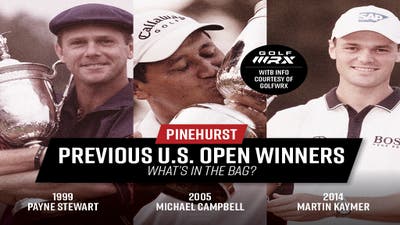 Pinehurst U.S. Open Winners |What's In The Bag