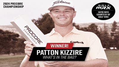 Patton Kizzire's Winning Bag | 2024 Procore Championship