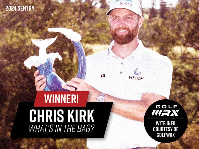 Chris Kirk's Winning Clubs | 2024 Sentry