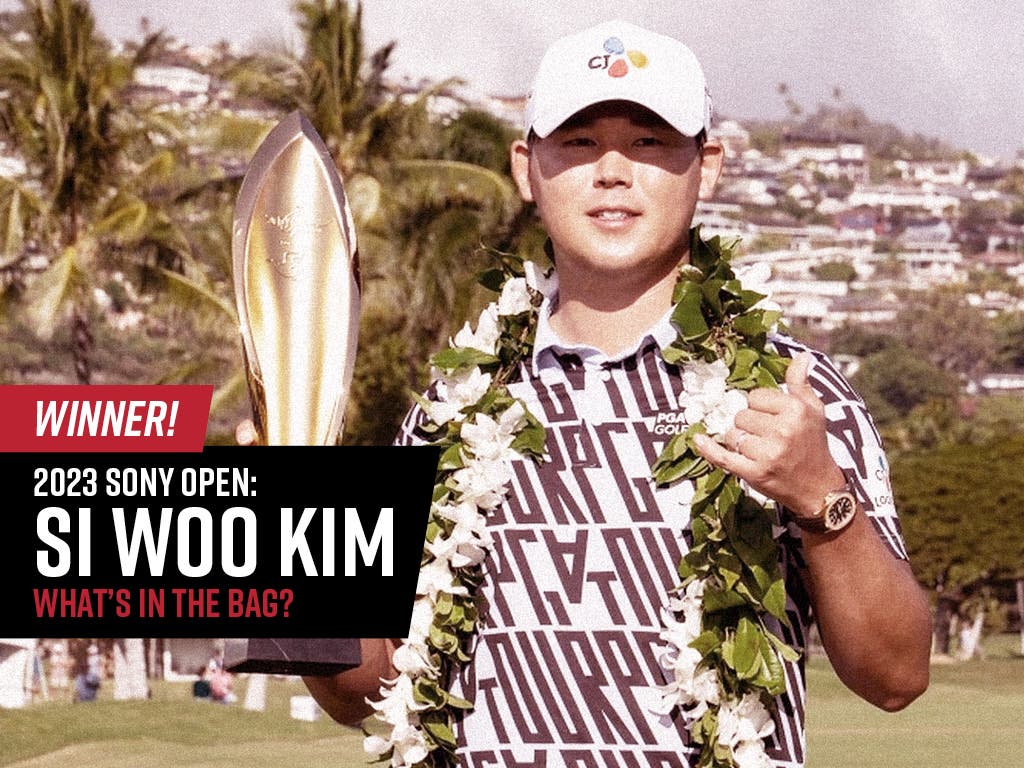 Si Woo Kim's Winning Clubs -- 2023 Sony Open