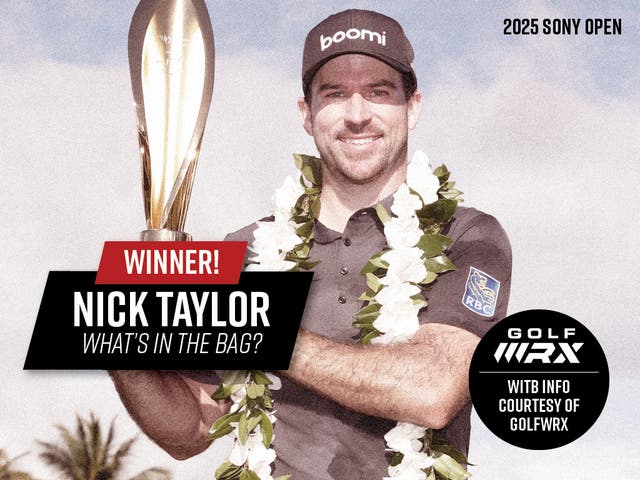 Nick Taylor's Winning WITB | 2025 Sony Open