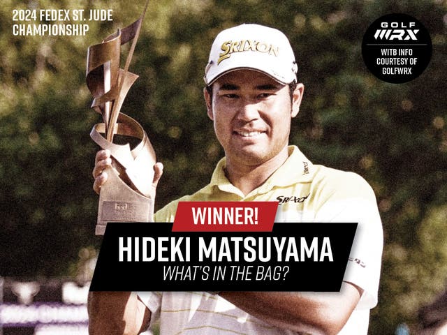 Hideki Matsuyama's Winning Bag | 2024 FedEx St. Jude's Championship