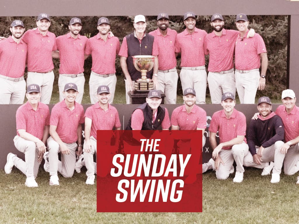 U.S. Rolls To Road Presidents Cup Victory | The Sunday Swing