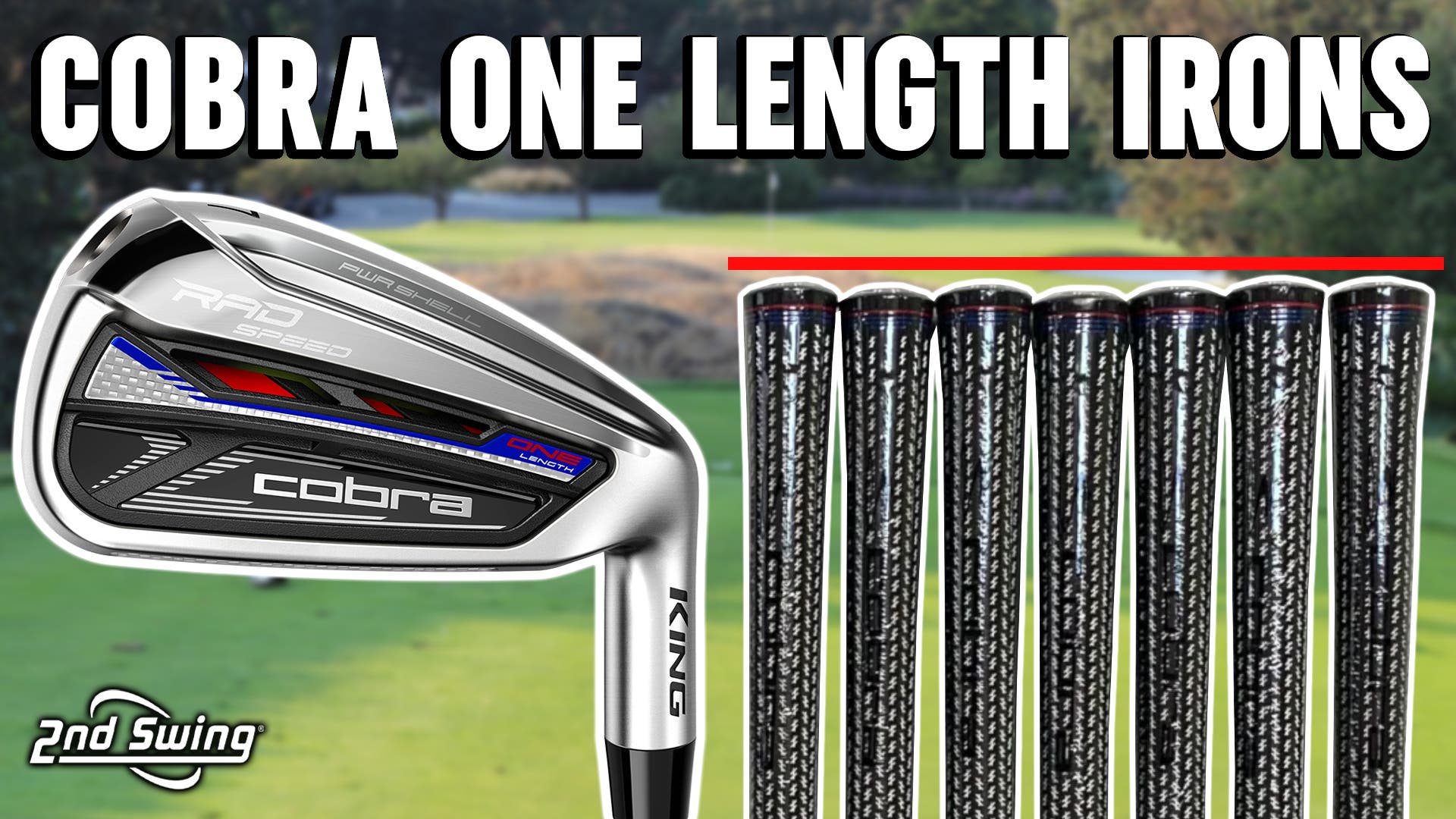 Cobra One Length Irons Test | RAD Speed Irons | Standard Length vs. One Length