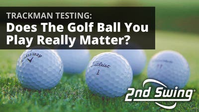 Golf Ball Comparison | Does The Golf Ball You Play Really Matter? | Trackman Testing