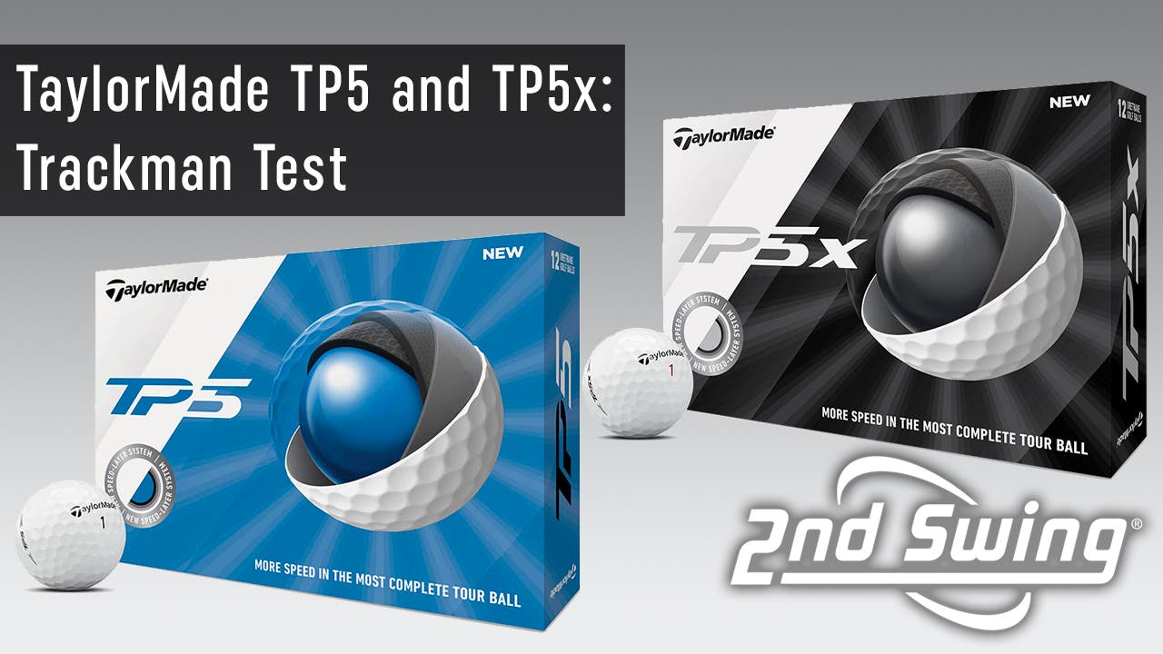 TaylorMade TP5, TP5x thrive in Trackman Testing