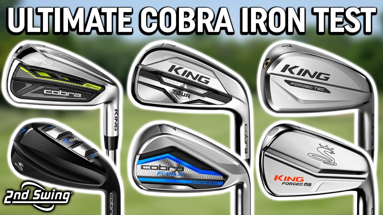 Ultimate Cobra Golf Iron Comparison | Trackman Test