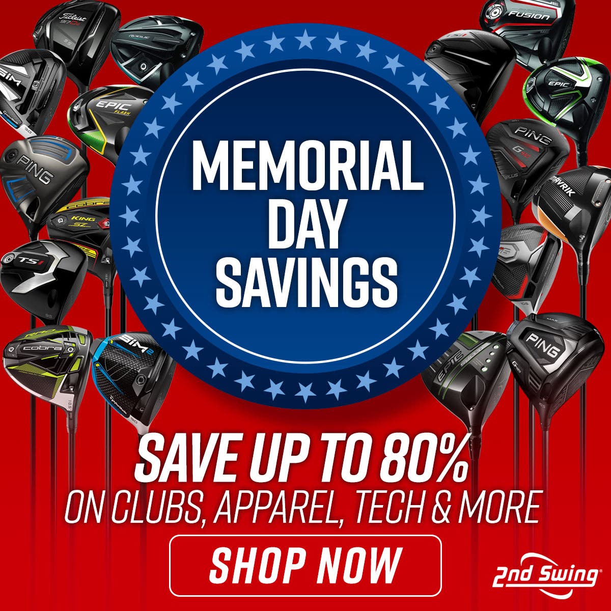 Check Out 2nd Swing's Memorial Day Specials