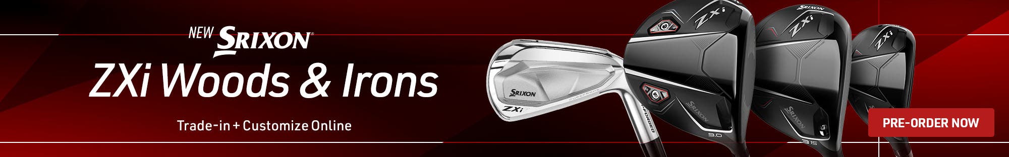 New Srixon ZXi Golf Clubs | Pre-Order Now!