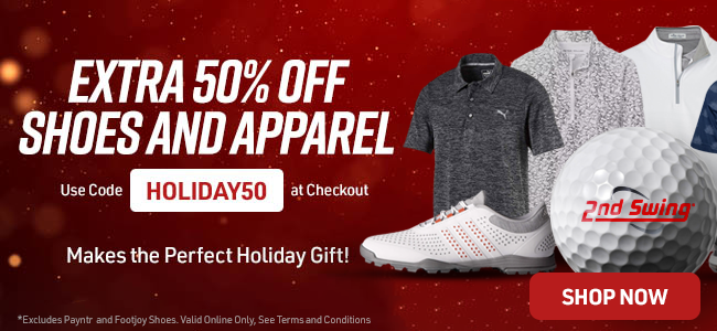 extra 50% off shoes and apparel | use code: HOLIDAY50 | exclusions apply