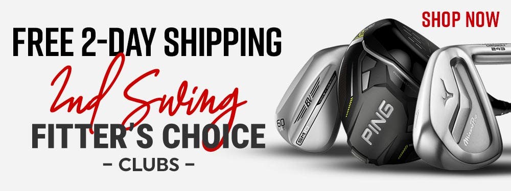 free 2-day shipping - 2nd swing fitter's choice clubs | shop now