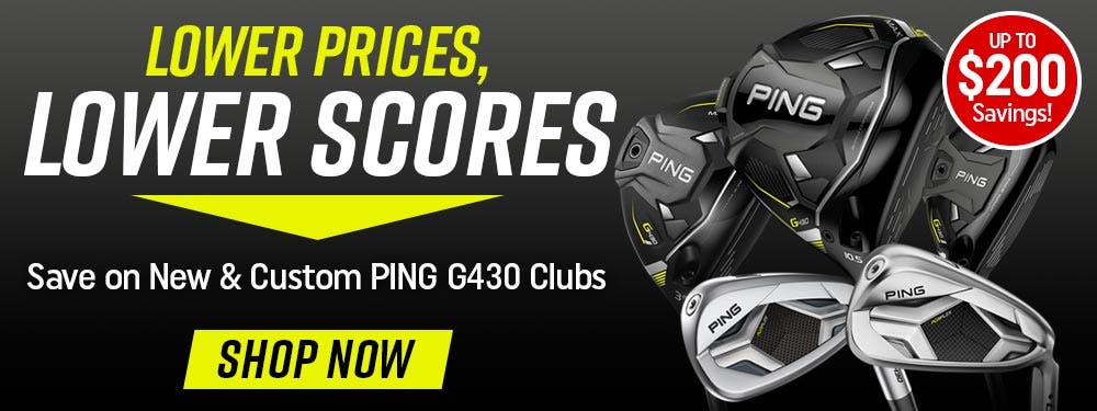 lower prices, lower scores | ping g430