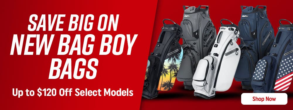 save big on new bag boy bags | up to $120 on select models | shop now