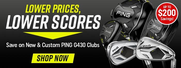 lower prices, lower scores | ping g430