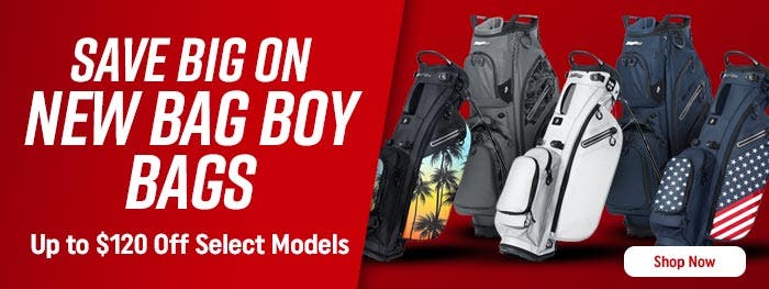 save big on new bag boy bags | up to $120 on select models | shop now