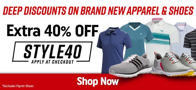 discounts on shoes and apparel |use code STYLE40