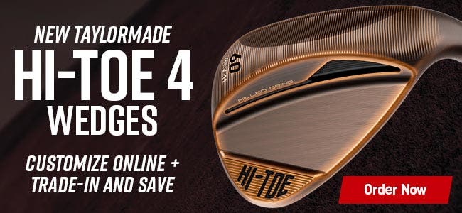 new TaylorMade Hi-Toe 4 Wedges